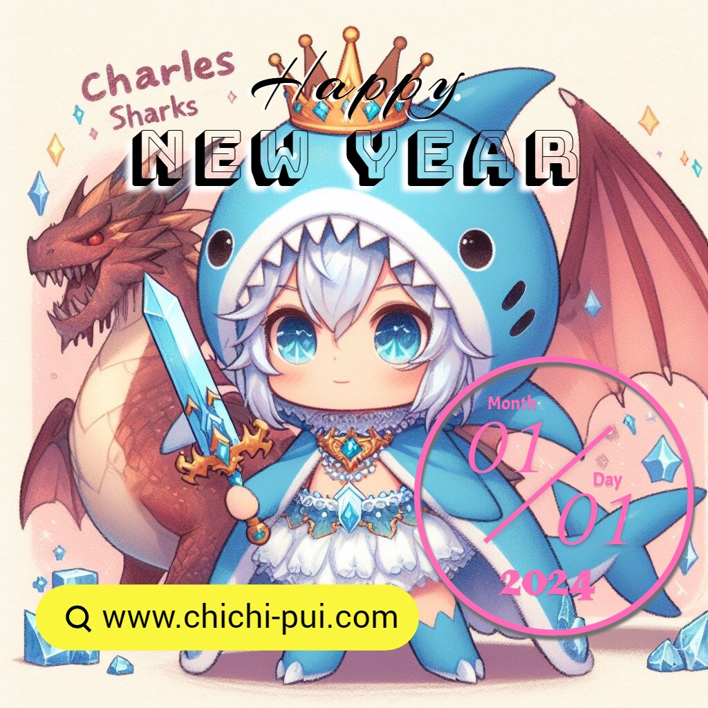 サメ姫より 明けましておめでとうございます