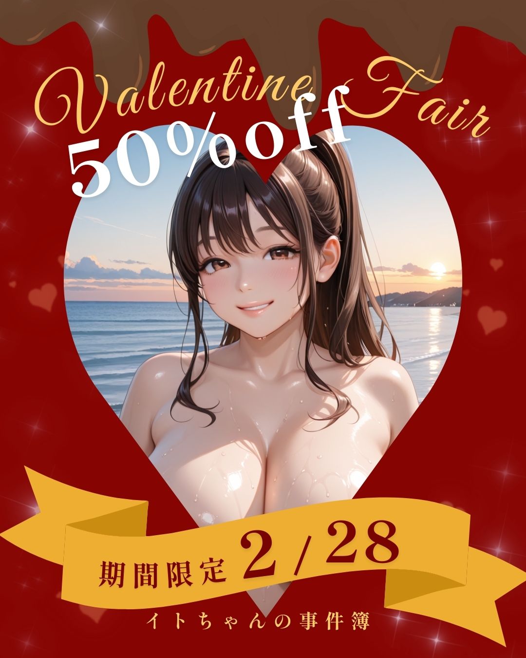 宣伝　2月28日まで50％off「イトちゃんの事件簿」