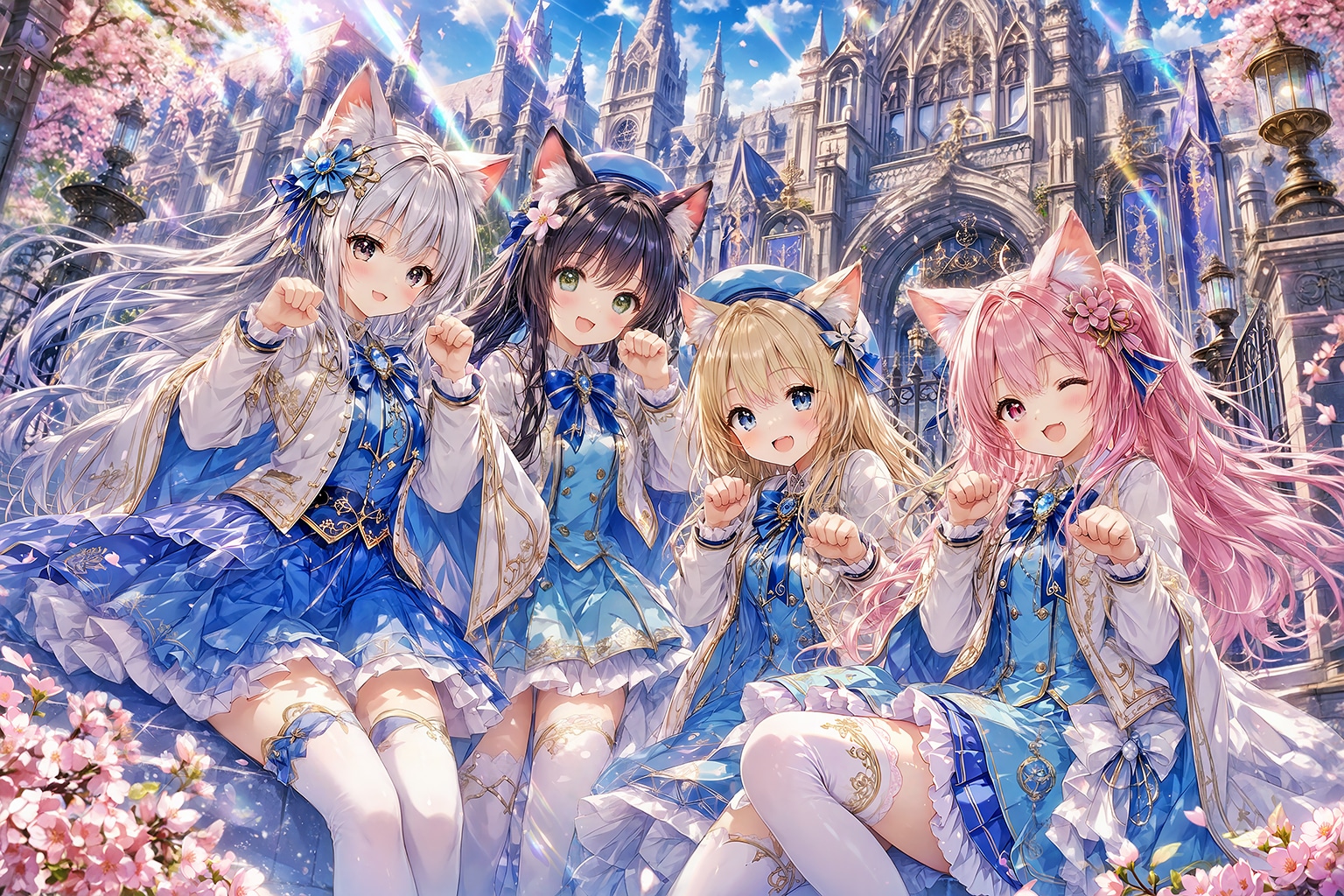 王立ネコ耳アカデミー | の人気AIイラスト・グラビア