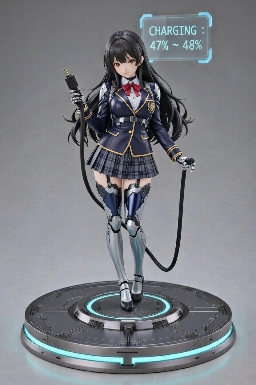 アンドロイド×ブレザー×チャージ
