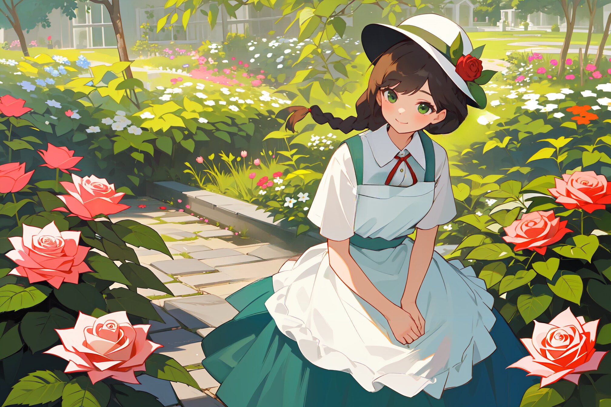ガーデナーな女の子