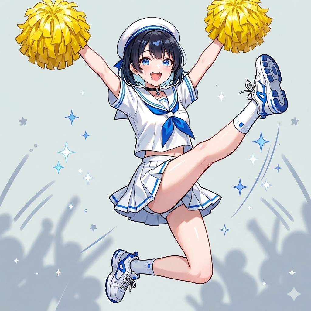 <本田ちゃん>チアリーダー・・・？