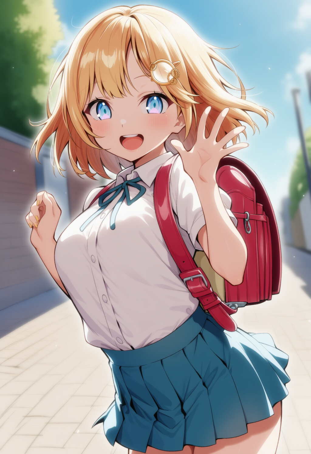 おはよー！（ワトソン・アメリア）