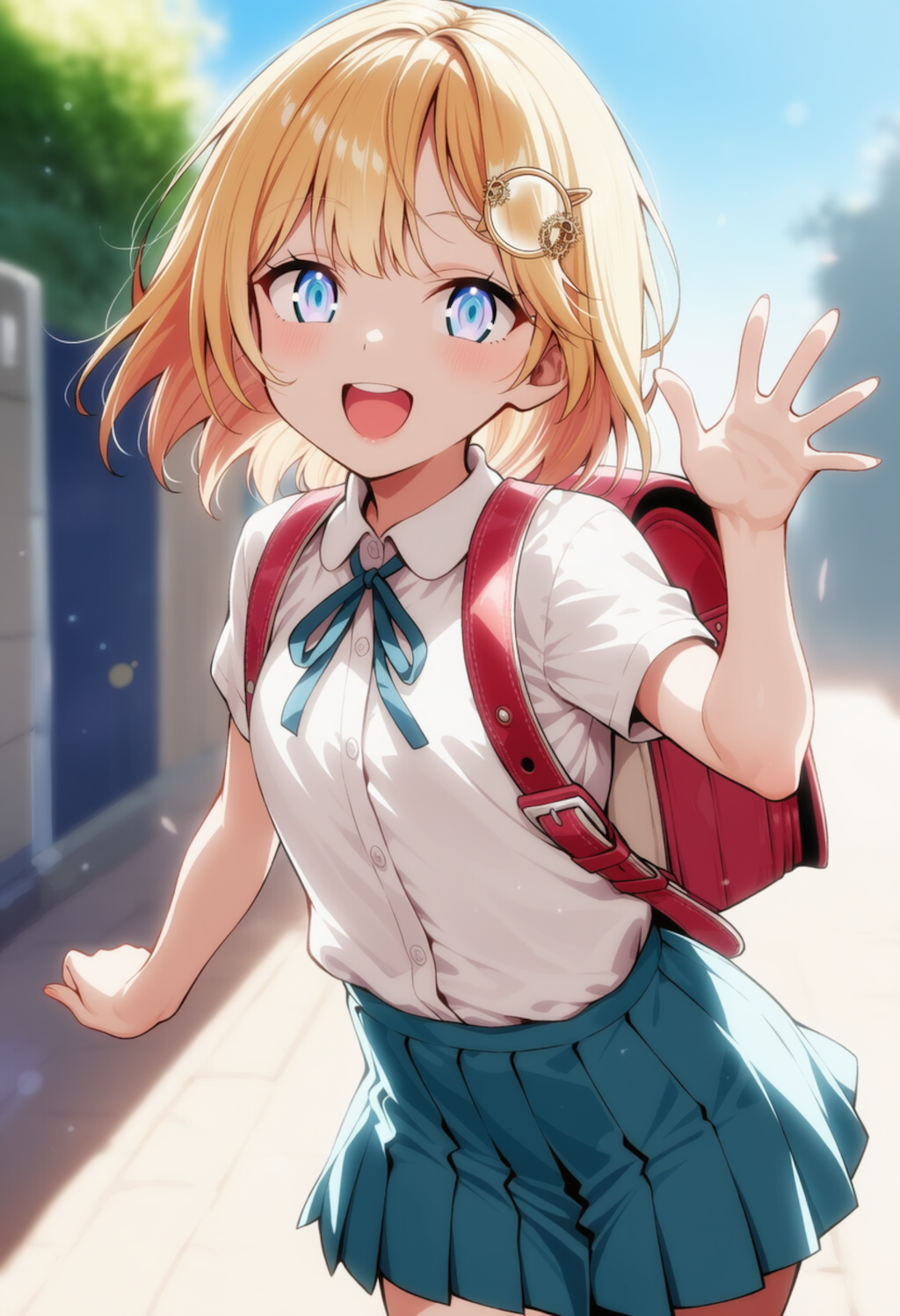 おはよー！（ワトソン・アメリア）