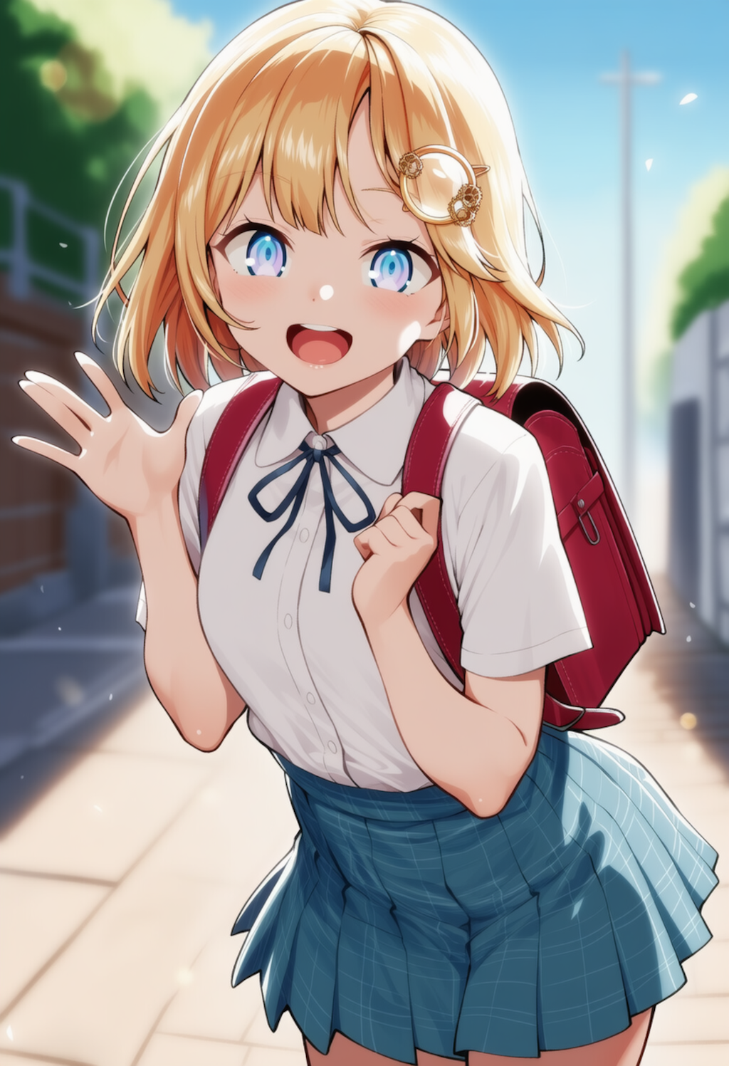 おはよー！（ワトソン・アメリア）