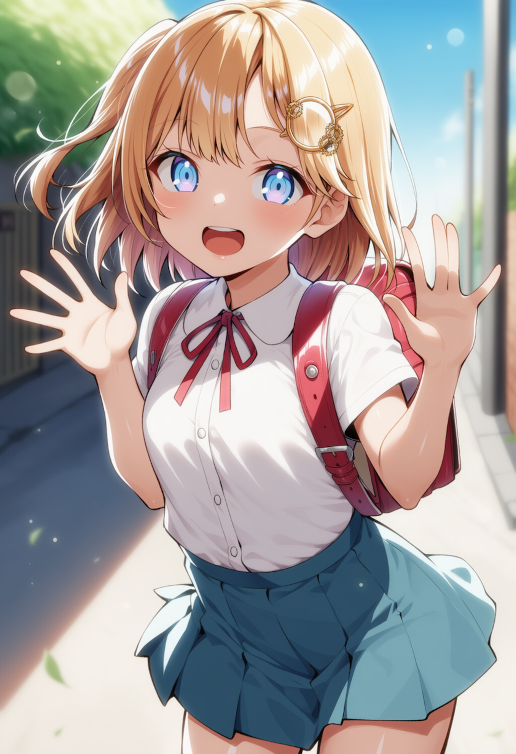 おはよー！（ワトソン・アメリア）