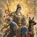 顕聖二郎真君 2枚目