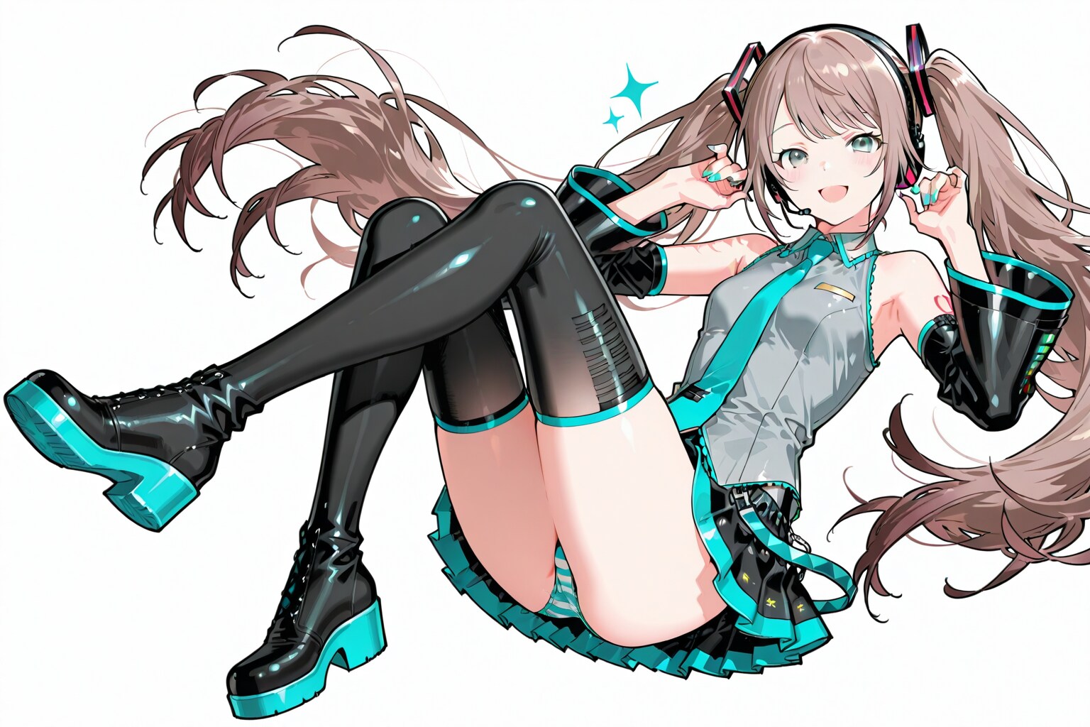 清水智江(マイキャラ) をみっくみくにしてみた