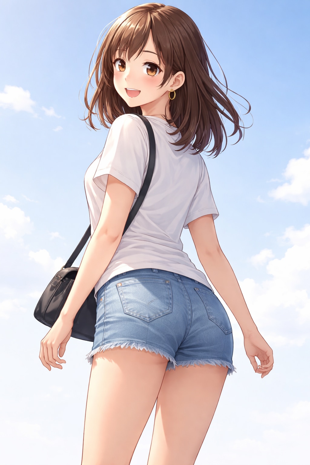 見返り美女 | の人気AIイラスト・グラビア