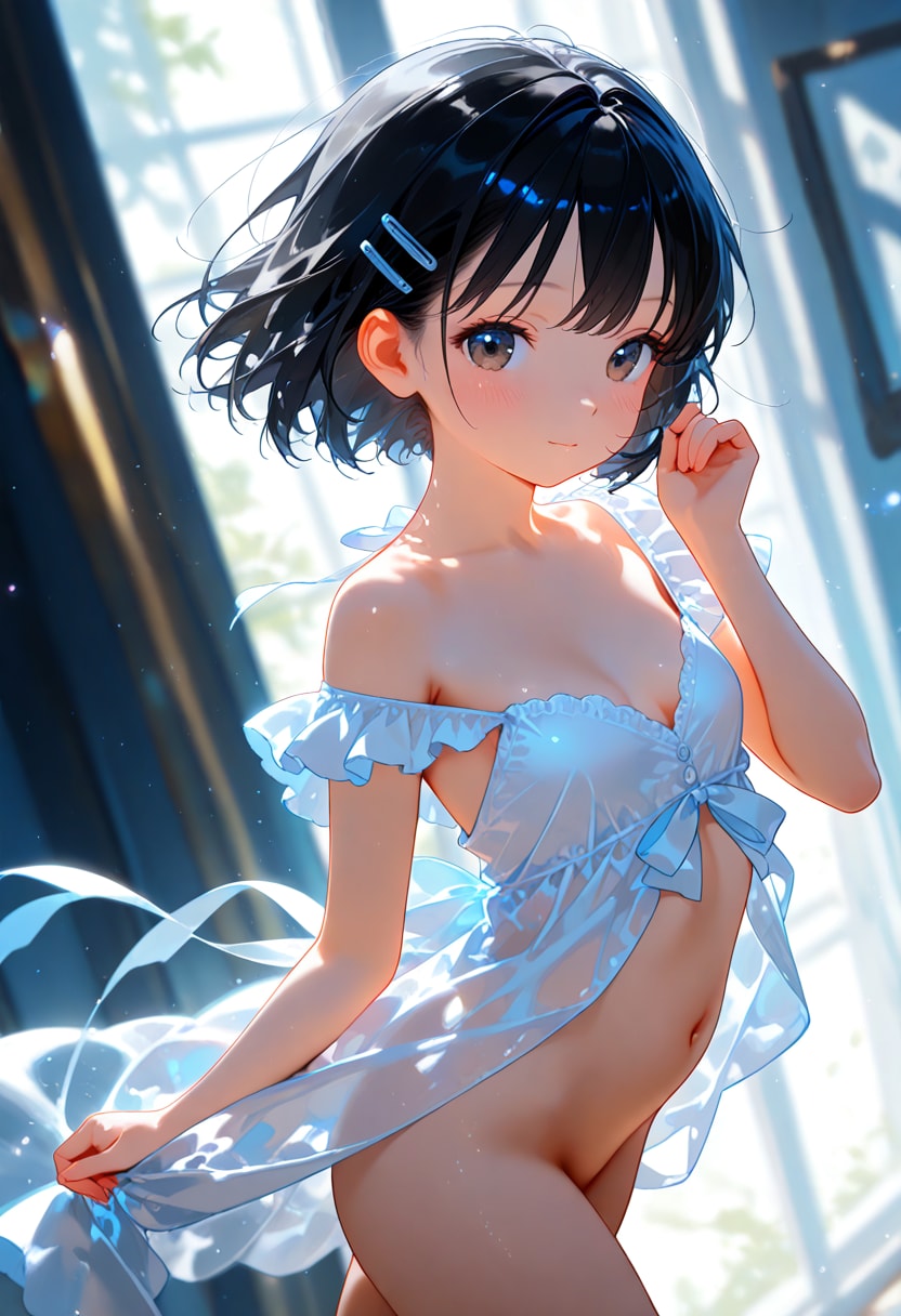 黒髪の美少女(R-15)(397)