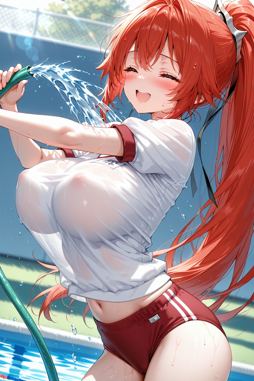 水浴び