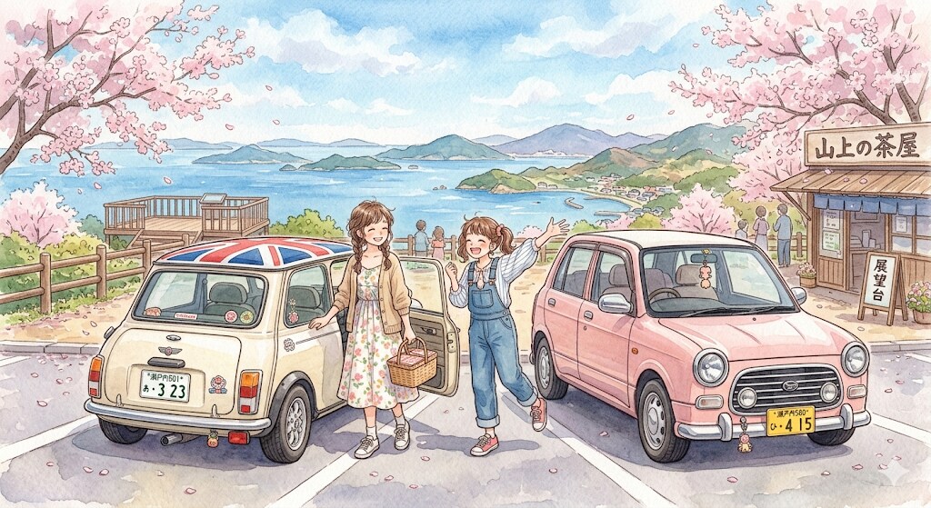 ミニとミラジーノ | の人気AIイラスト・グラビア