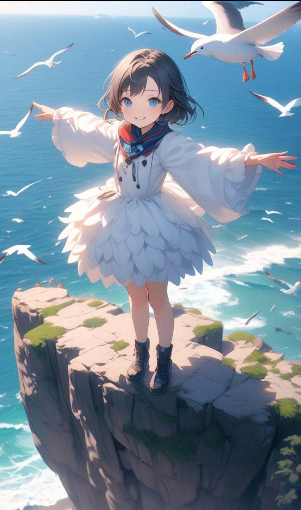 空と海と少女