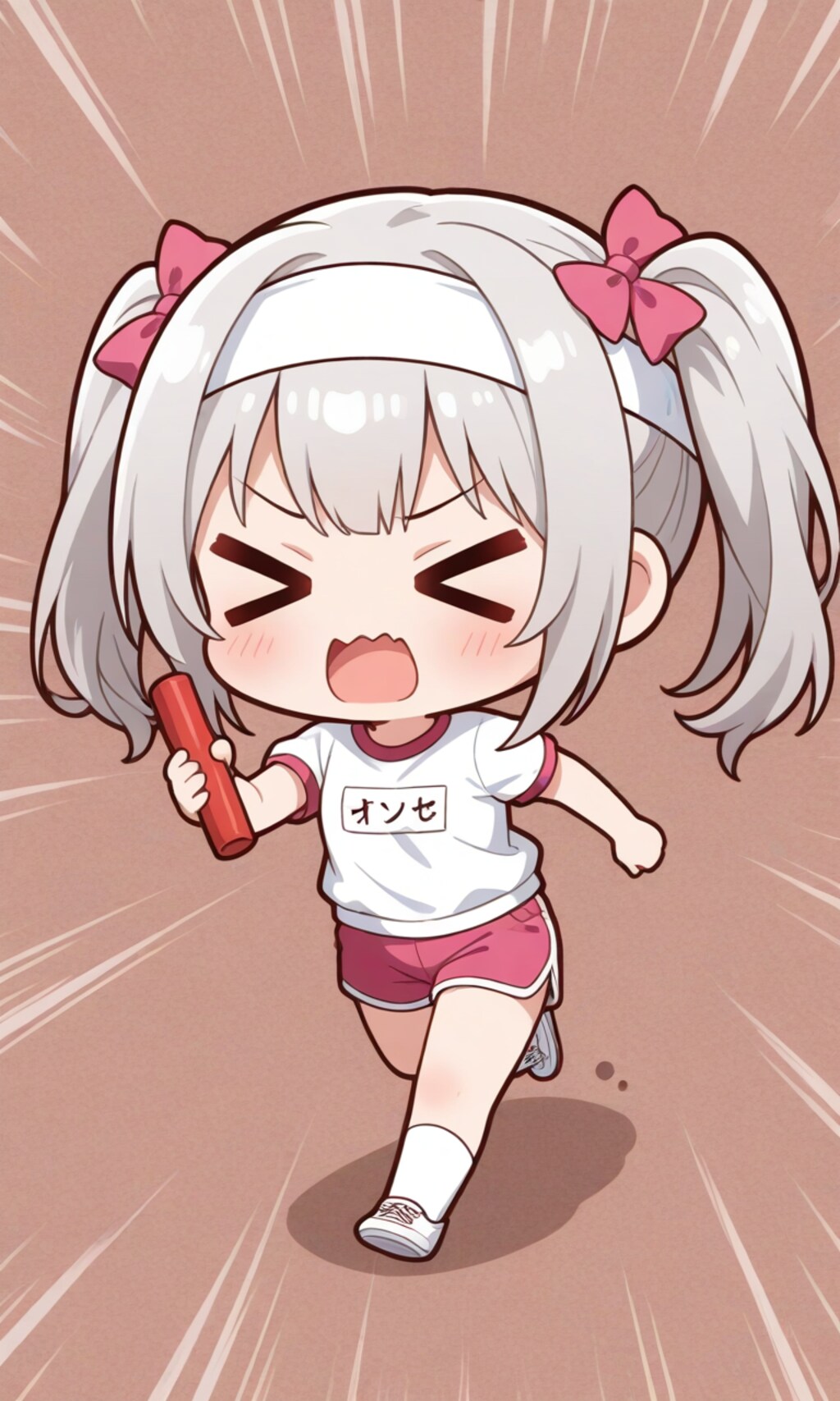 走るチビメイドさん