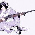 武装着物メイドさん 4枚目