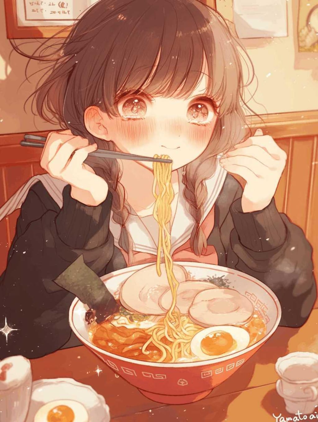 ラーメン大好きな女子高生（ラーメン好きは秘密です💗）
