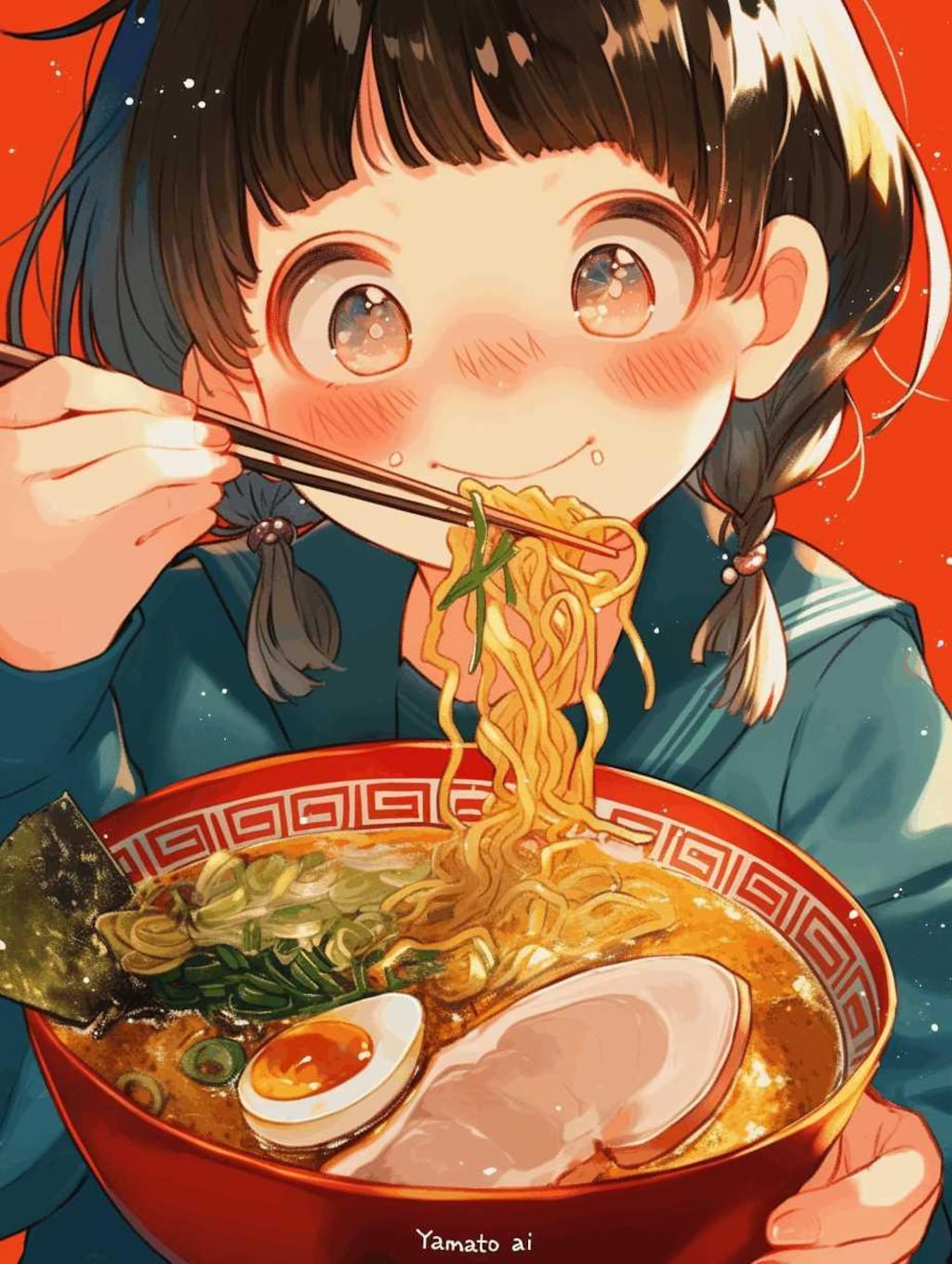 ラーメン大好きな女子高生（ラーメン好きは秘密です💗）