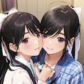 愛花 と まなか 5枚目