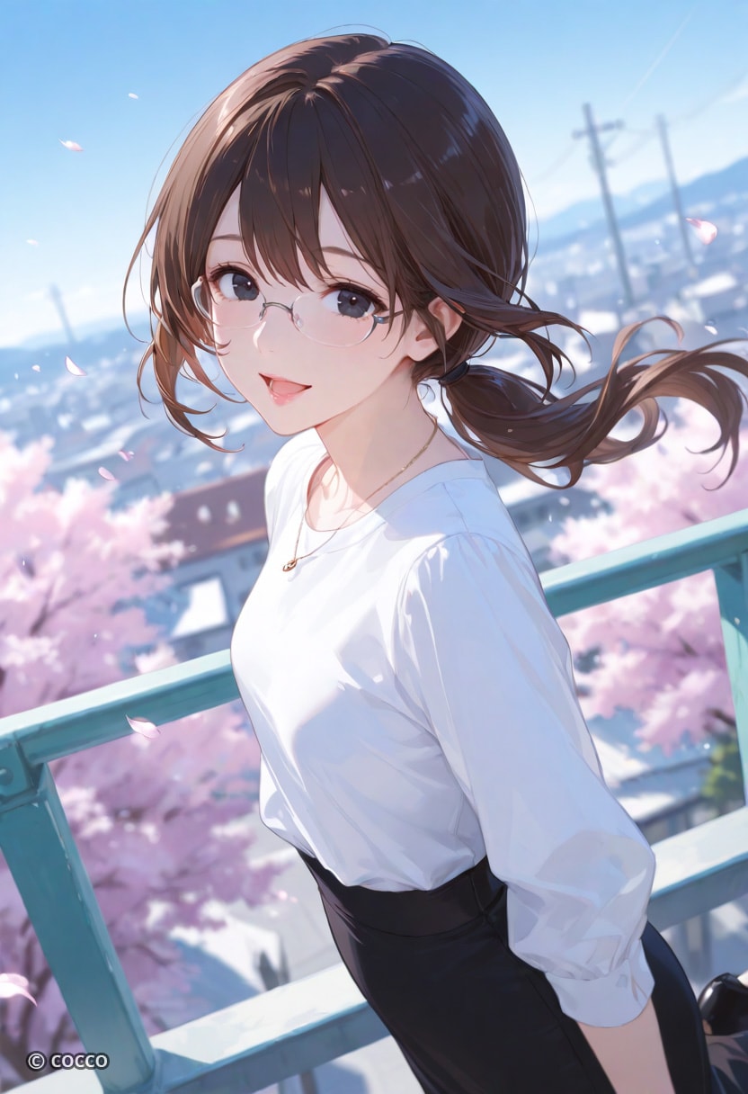 桜の見えるところ | の人気AIイラスト・グラビア