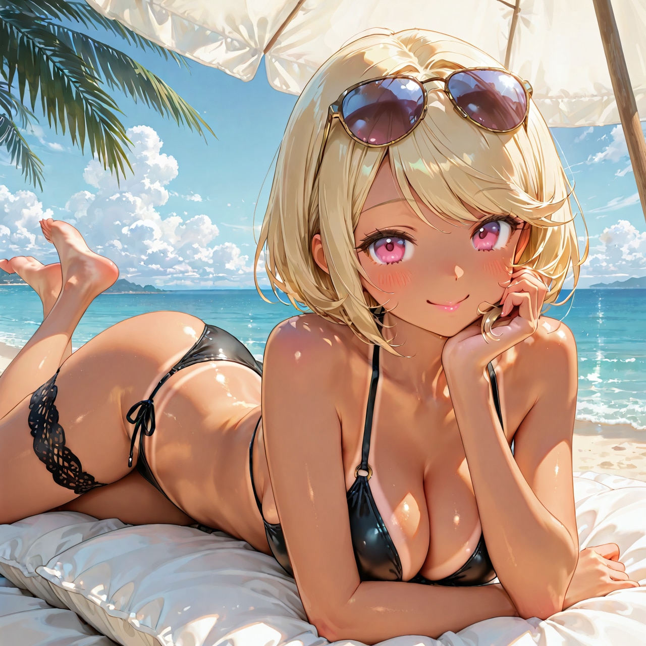 常夏美女