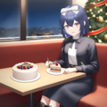 かおりちゃん　クリスマスケーキ独り占め 2枚目