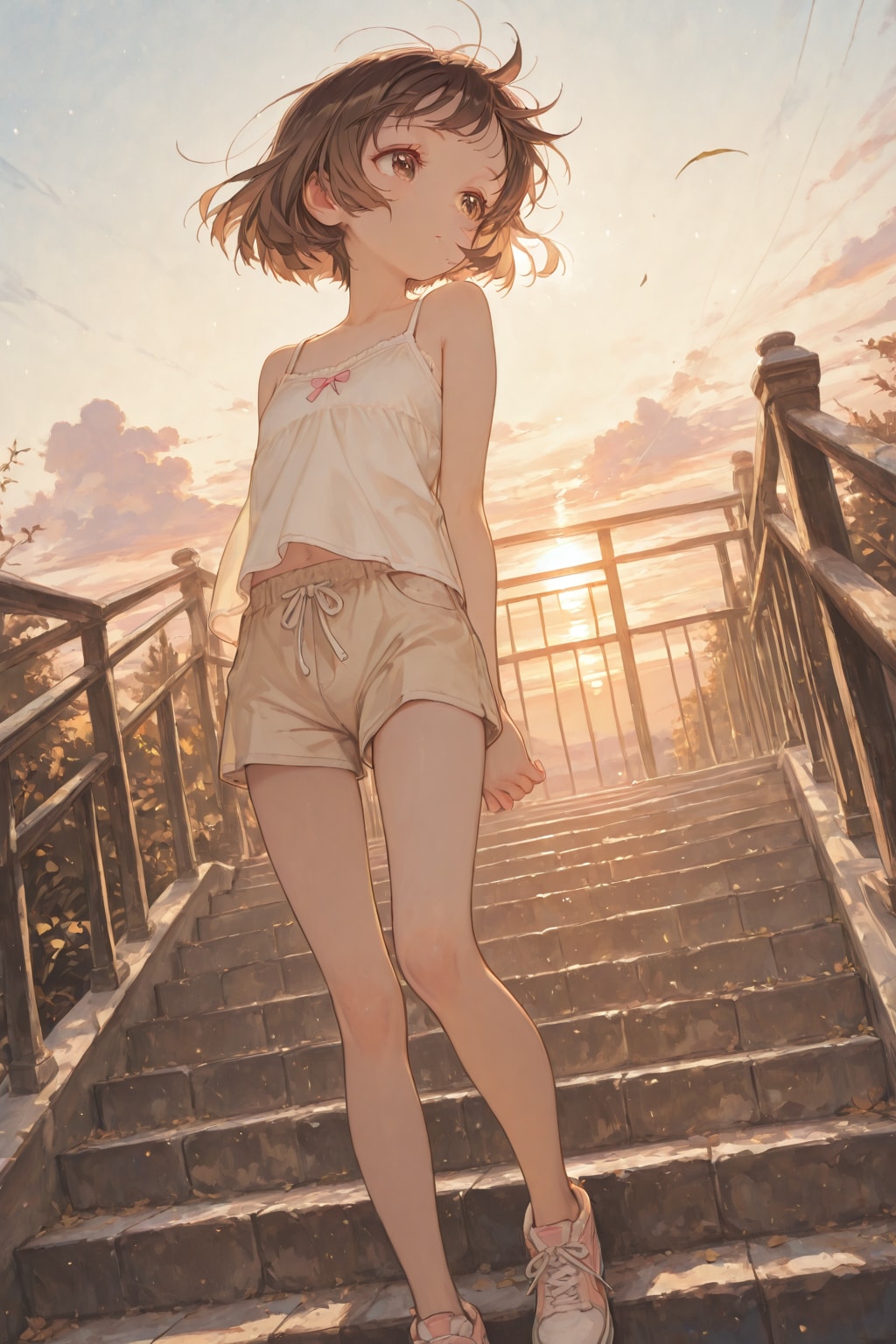 夏の夕暮れ