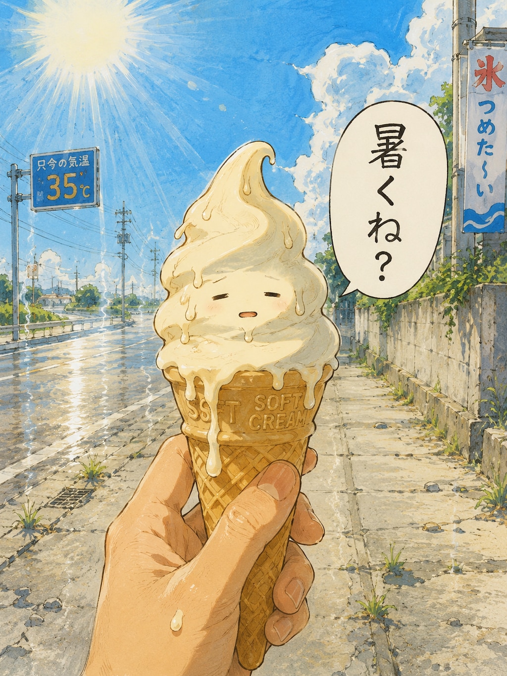 暑くね？