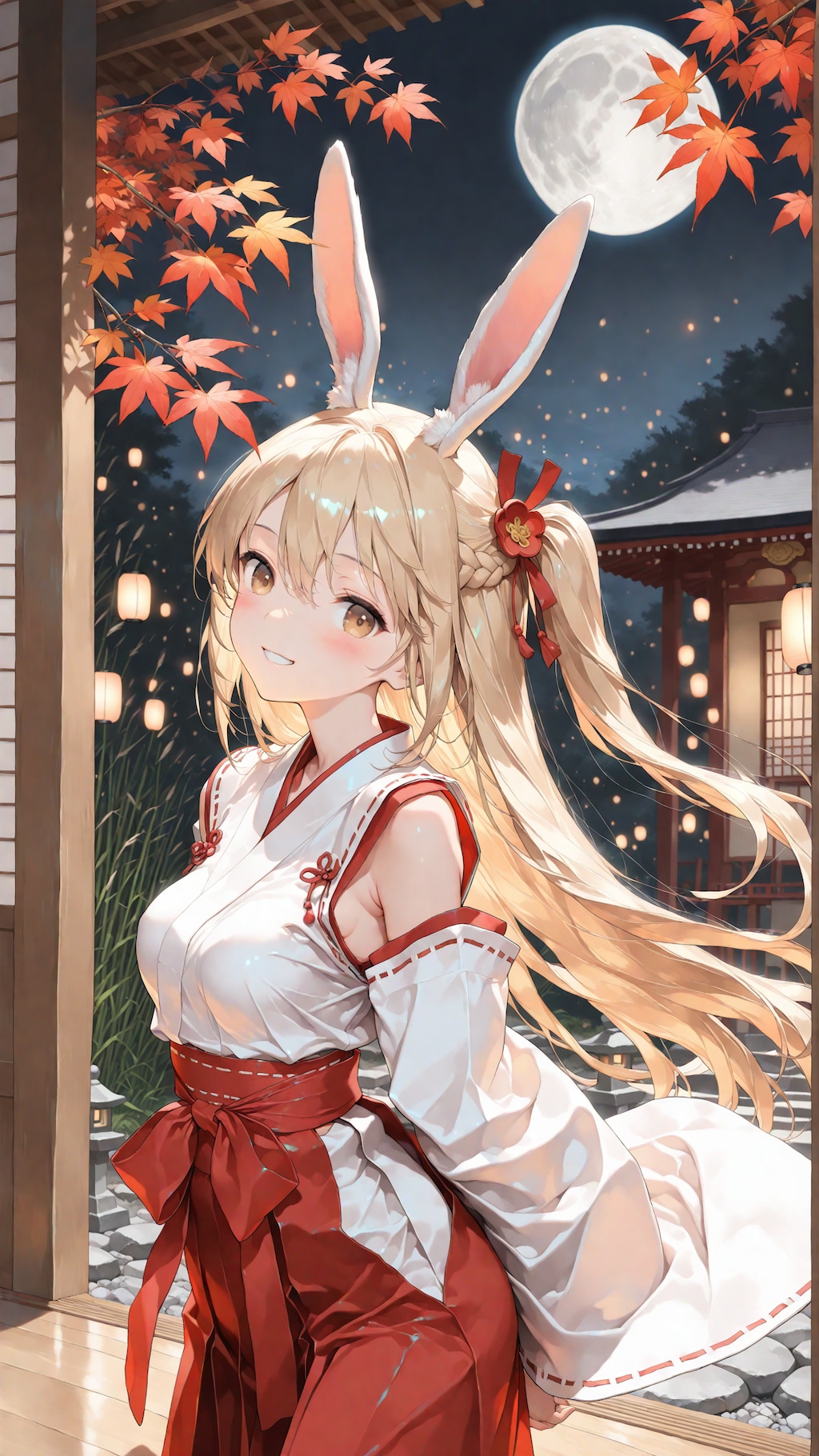 月が綺麗ですね🎑