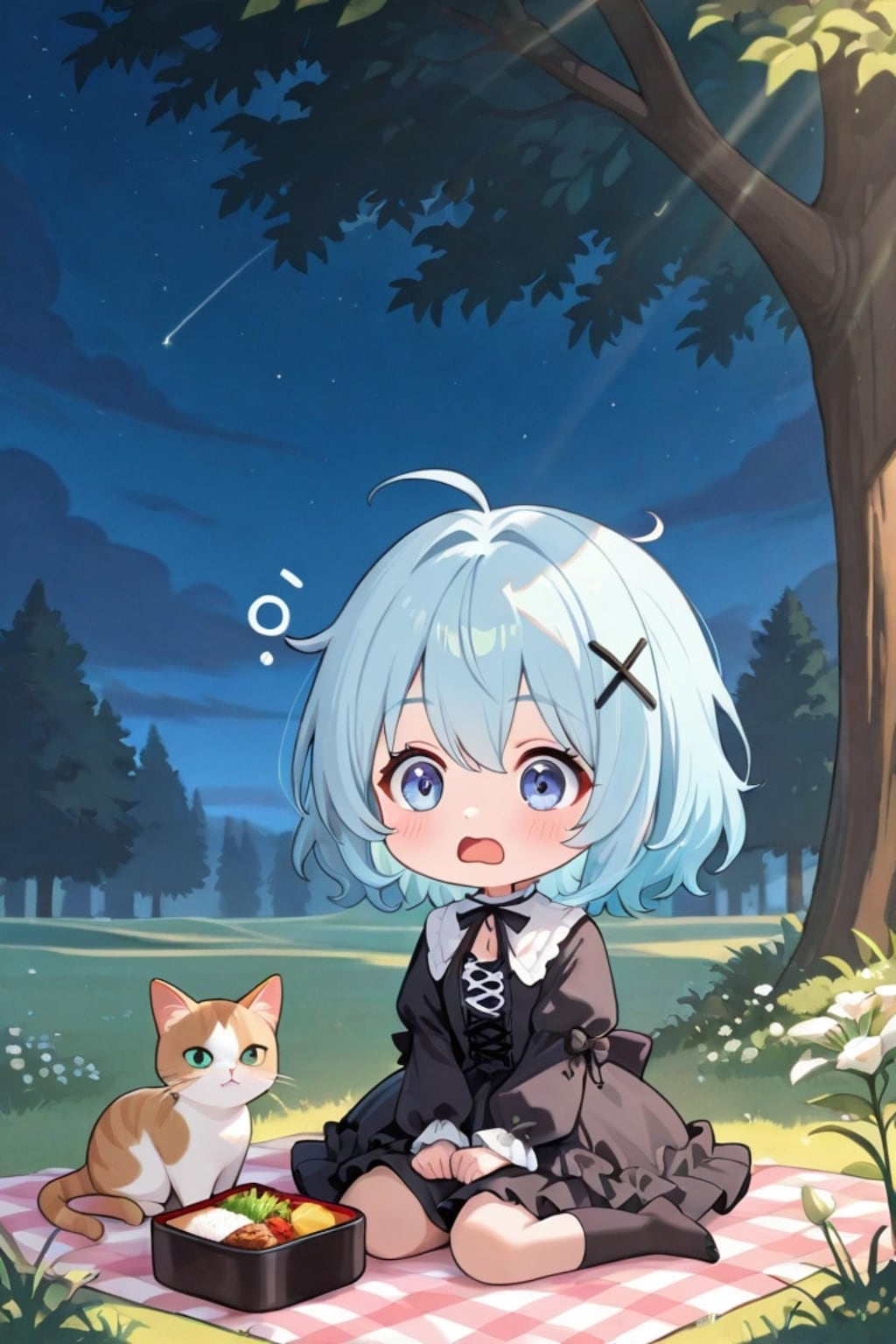 ピクニックでお昼寝💤