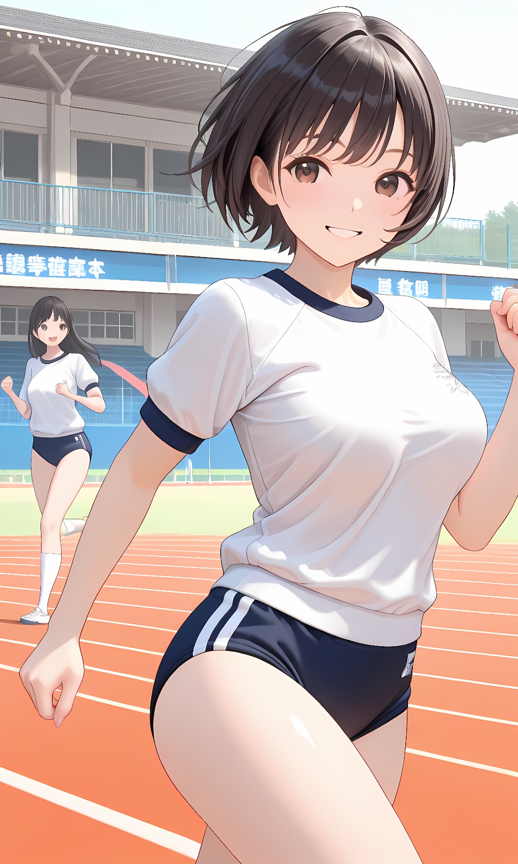 スポーツもデキるBUBBLEちゃん