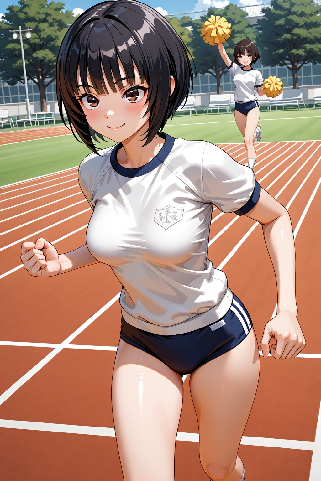 スポーツもデキるBUBBLEちゃん