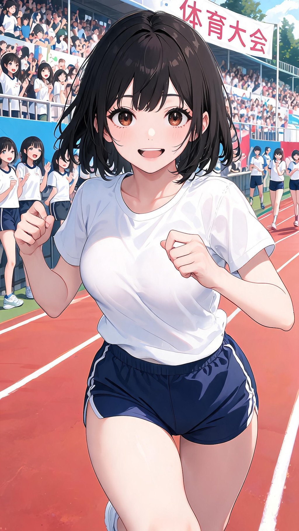 スポーツもデキるBUBBLEちゃん