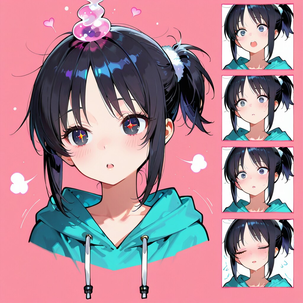 ほえ〜(表情図)