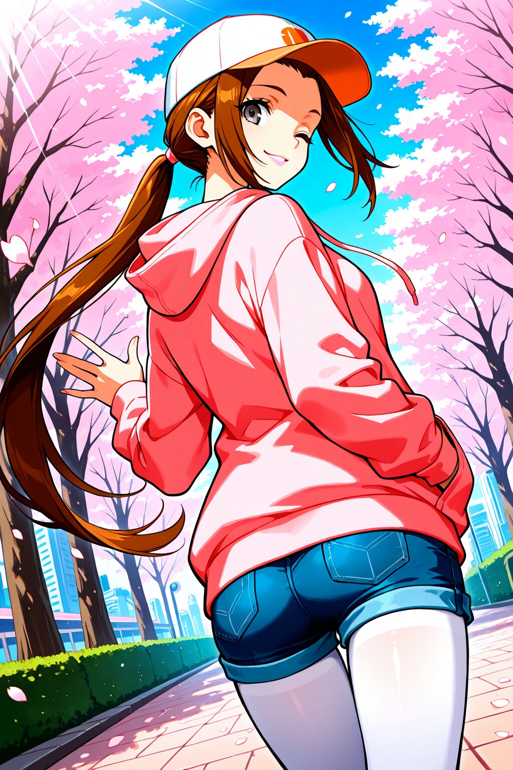 女の子と桜 2026　その１３
