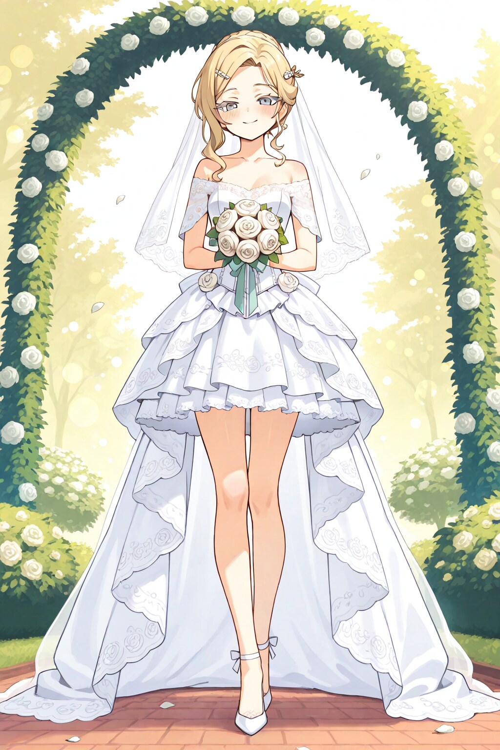 六月の花嫁、光の中で。