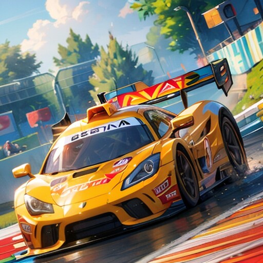 レーシングカー初めて作れました | の人気AIイラスト・グラビア