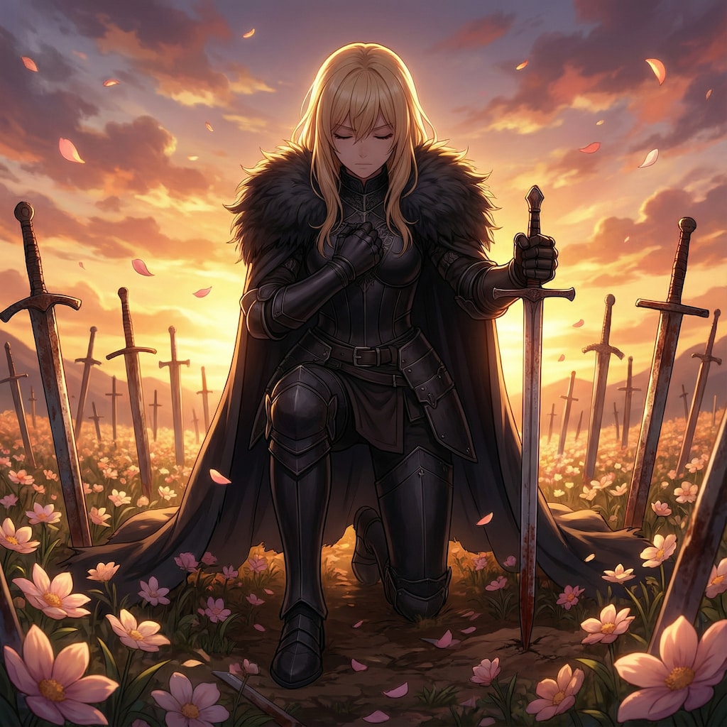 [曲付き]祈りを捧げるエリザベス