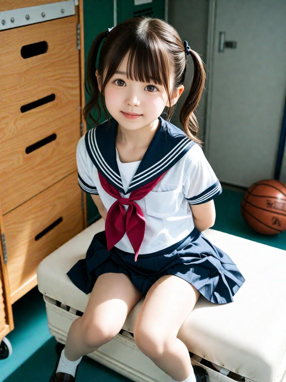 つるぺたセーラー服