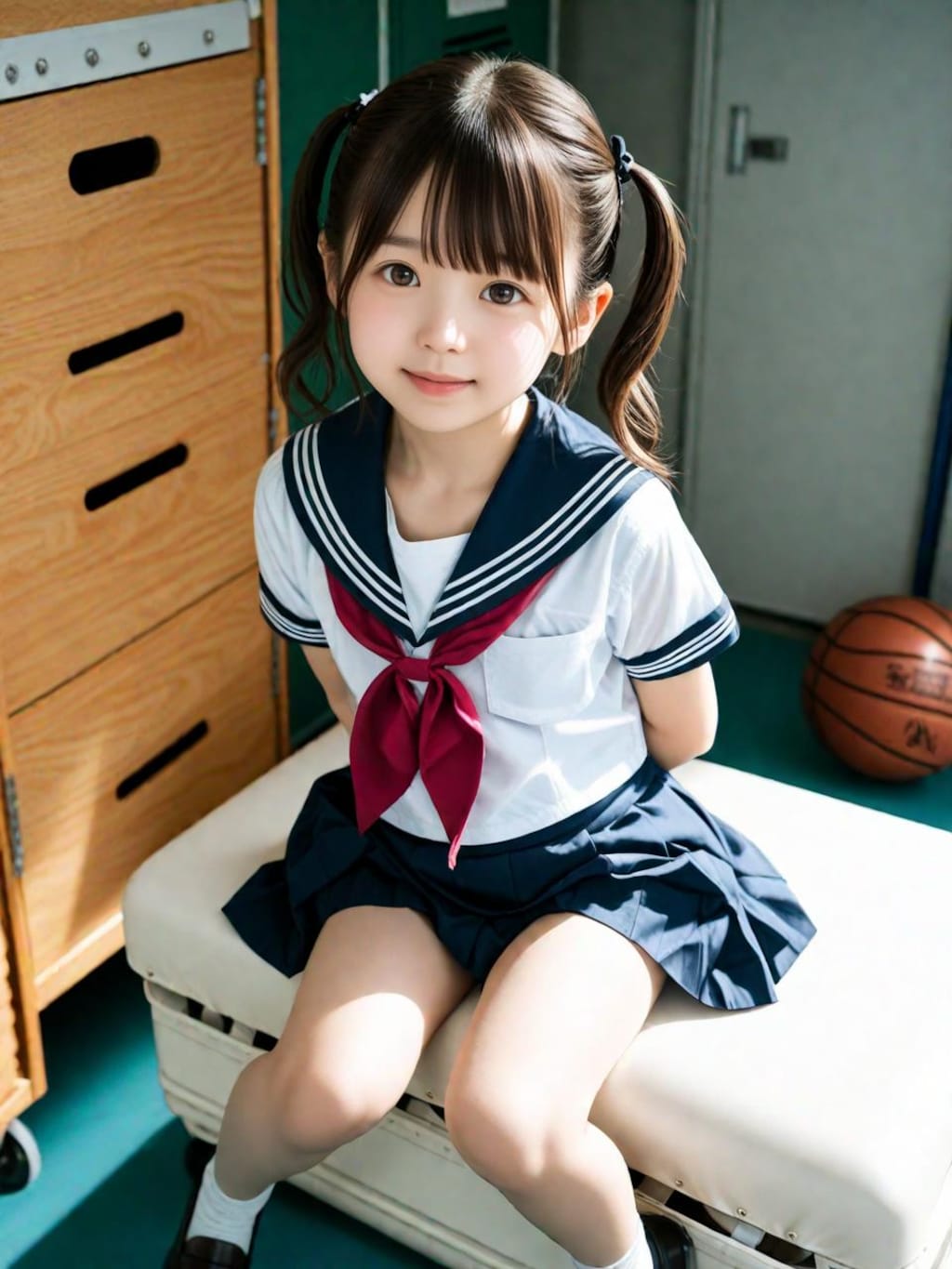 つるぺたセーラー服