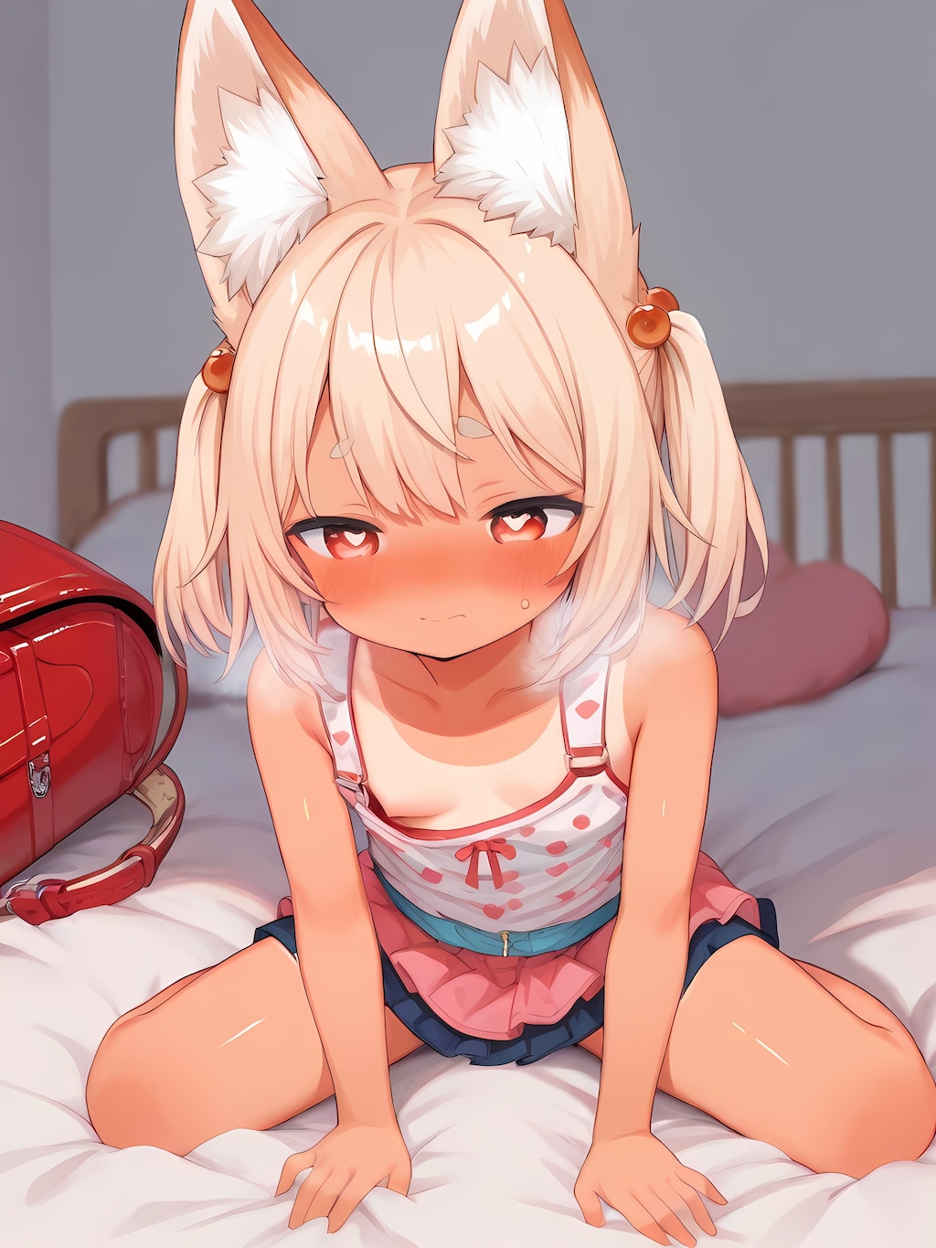 日焼け狐耳JS【R18版】