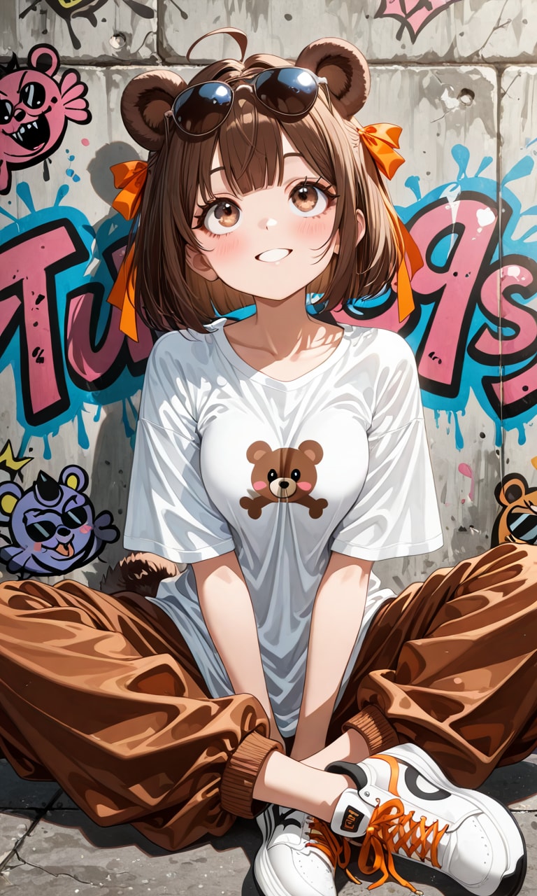 ブルア(べあのん)ヒップホップ | の人気AIイラスト・グラビア