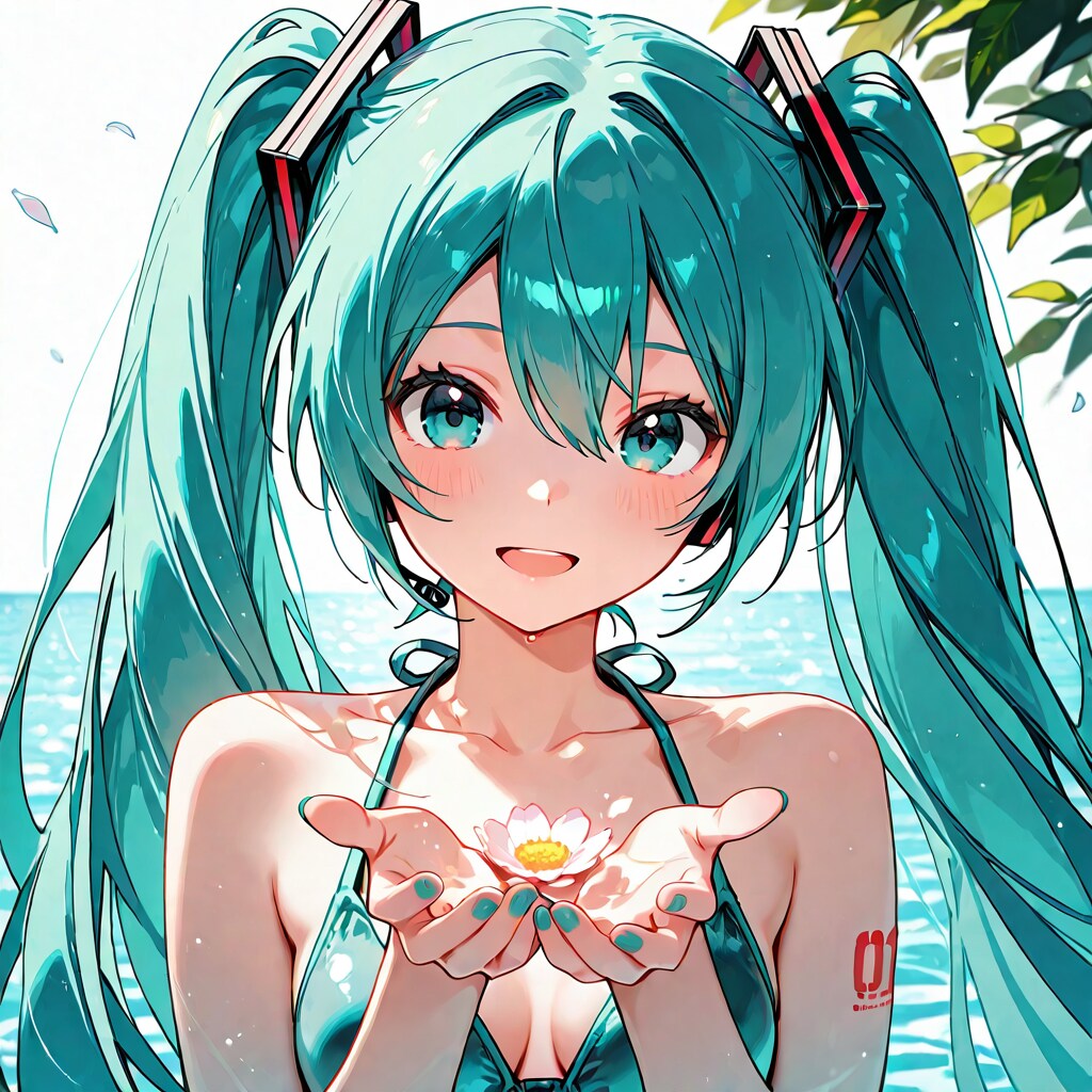 見てみて！お花だよ