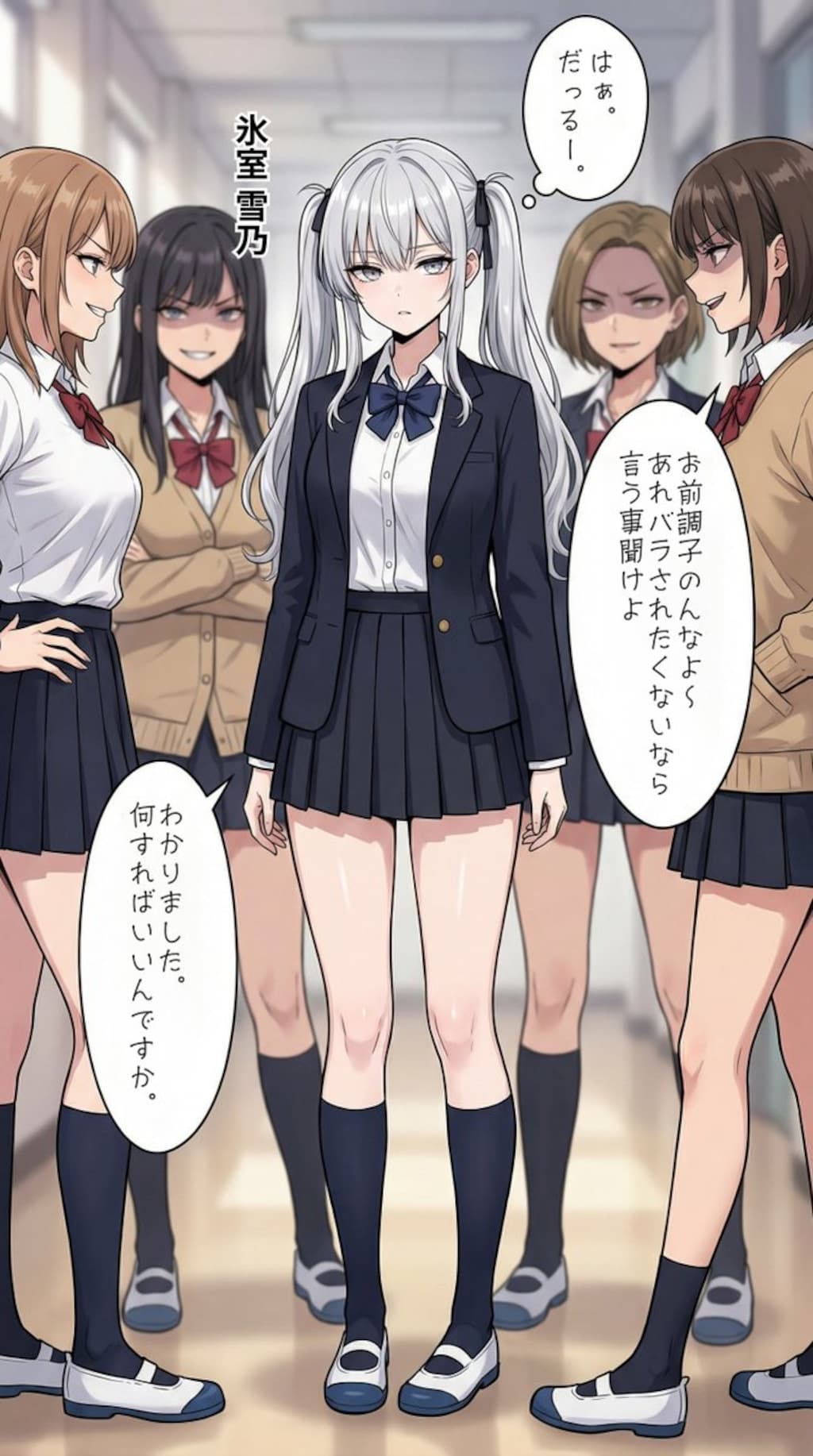 先輩に弱みを握られた一軍ギャルズ【氷室雪乃】編