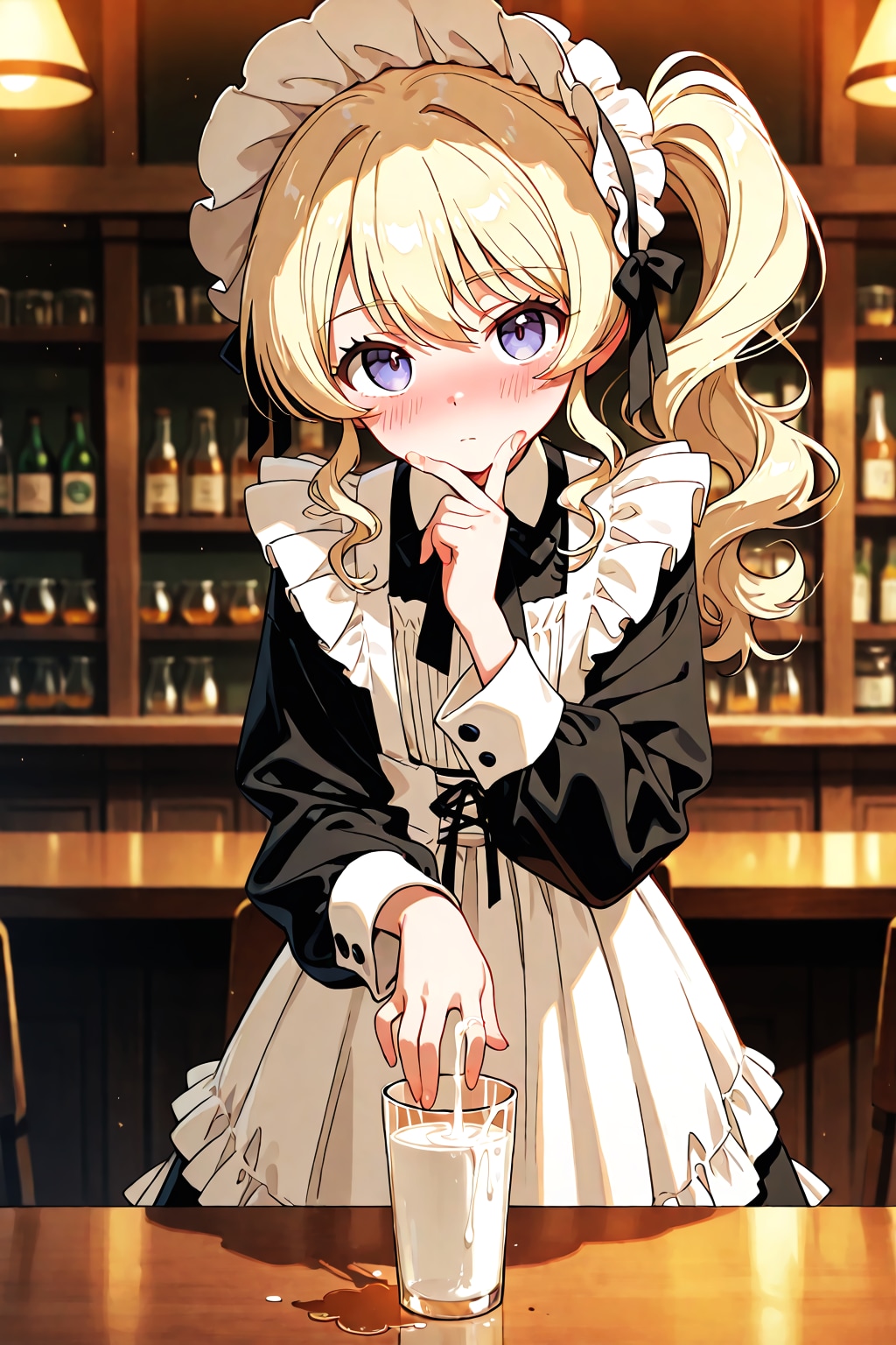計算高さのミルク
