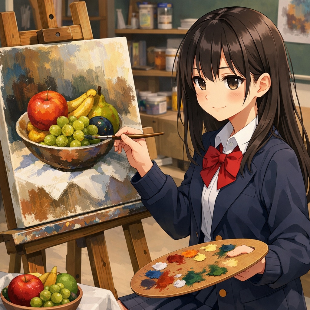 美術部少女 | の人気AIイラスト・グラビア