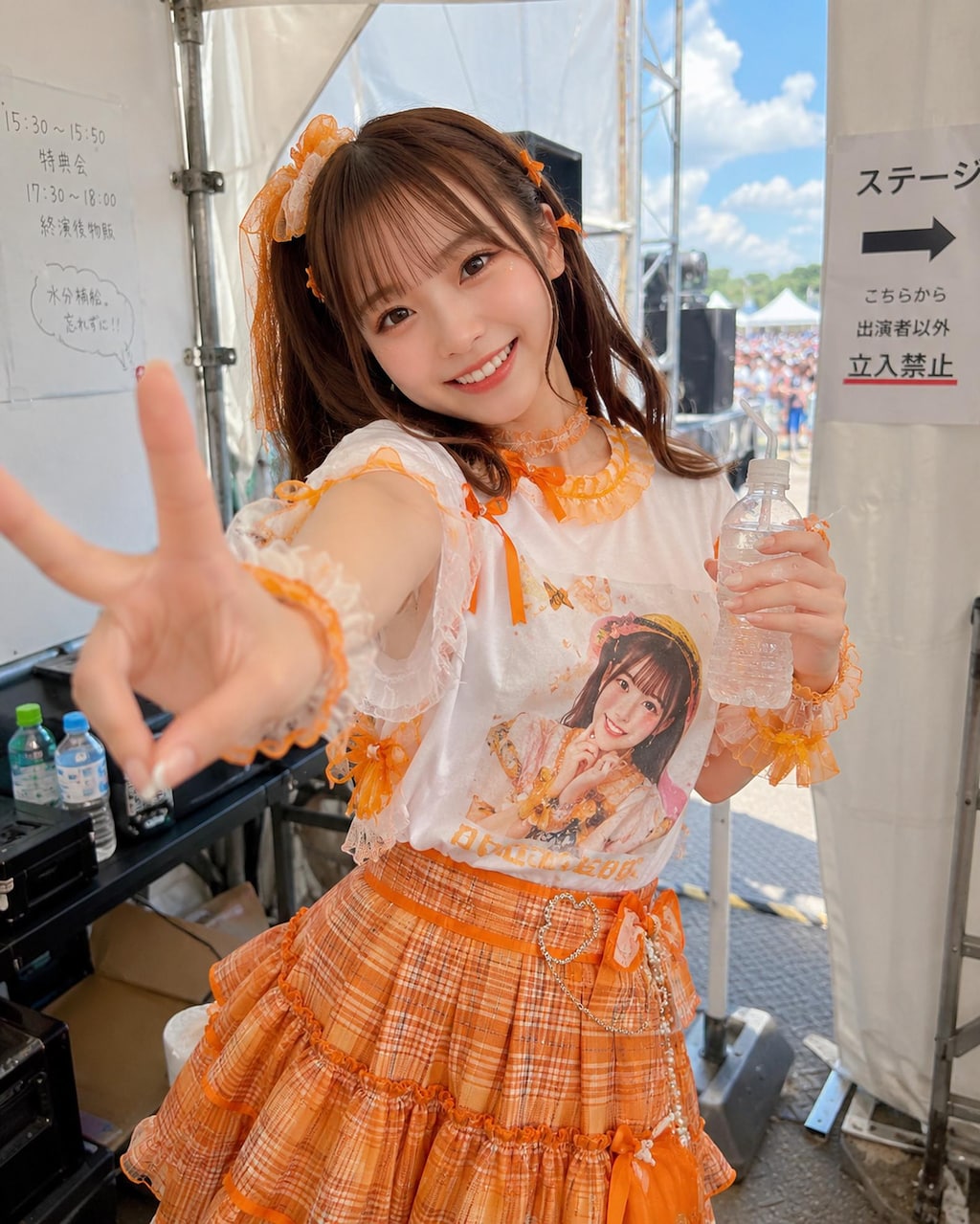 「推しと夏フェス総選挙」～どのカラーのメンバーを推しますか？～(ほいさん主催「うちの子夏服総選挙」参戦作品)