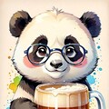 👓️🐼☕ 3枚目