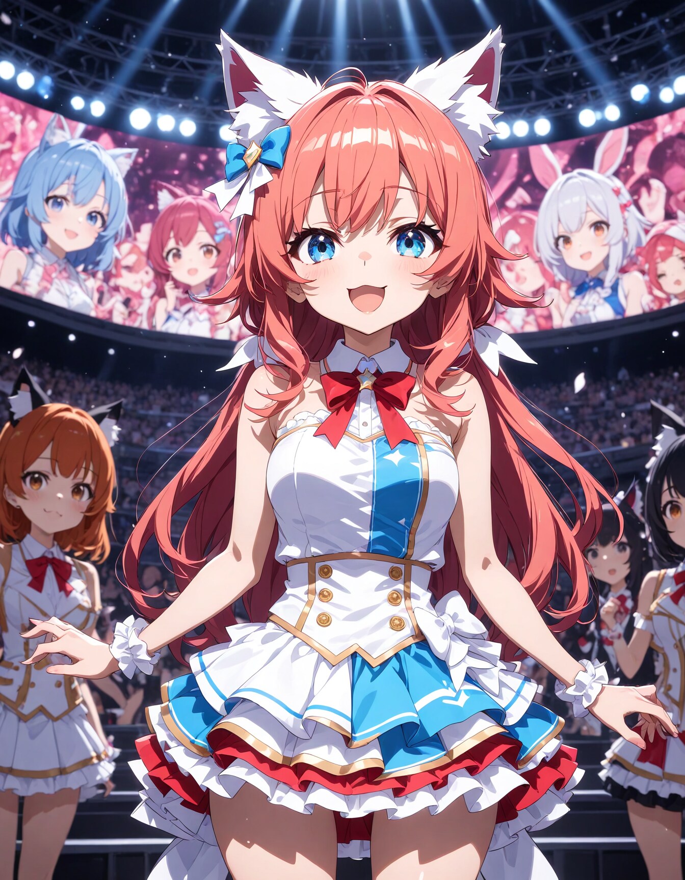 獣耳＋アイドル | の人気AIイラスト・グラビア