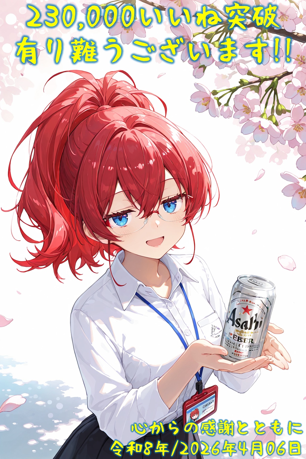 23万いいね突破有り難うございました。