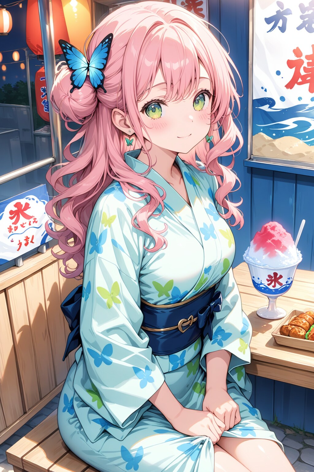 LARIMARこまちゃん×夏祭り